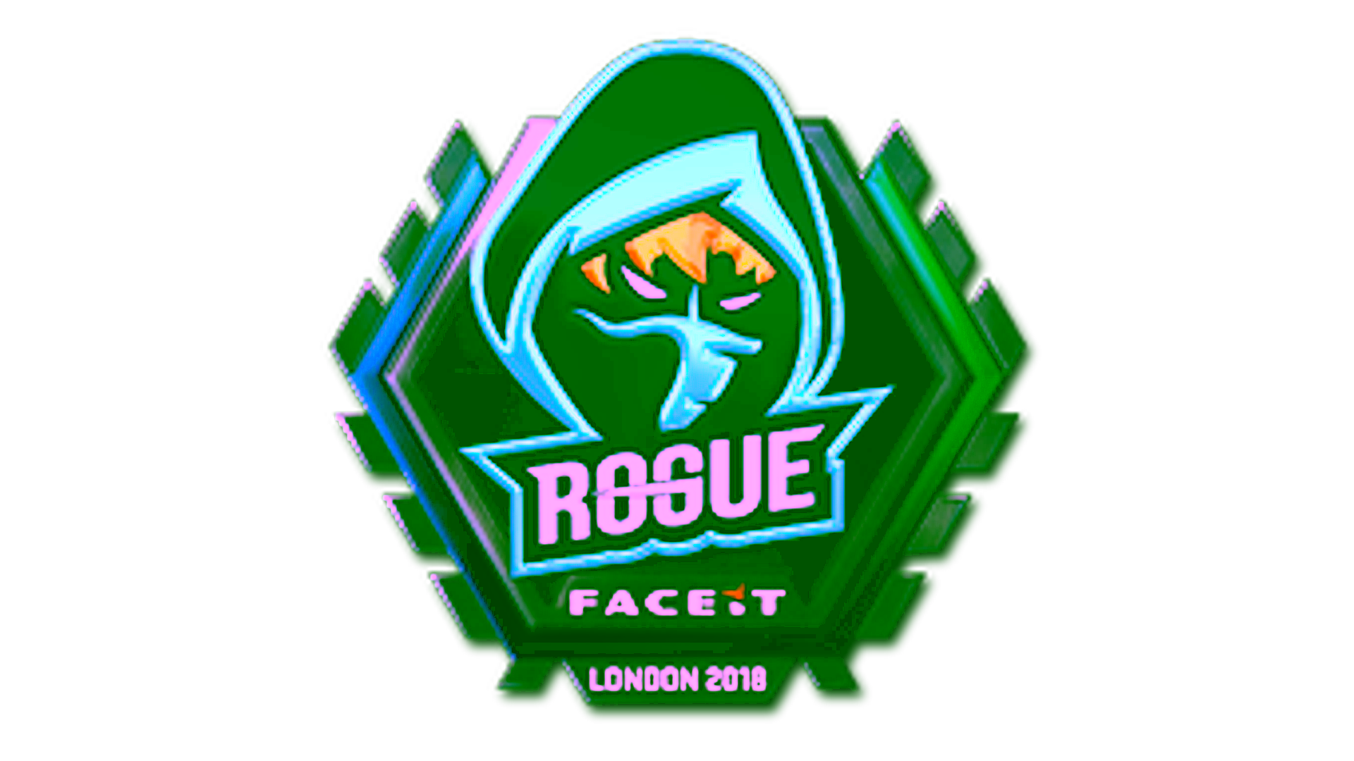 Display for Sticker | Rogue (Foil) | London 2018