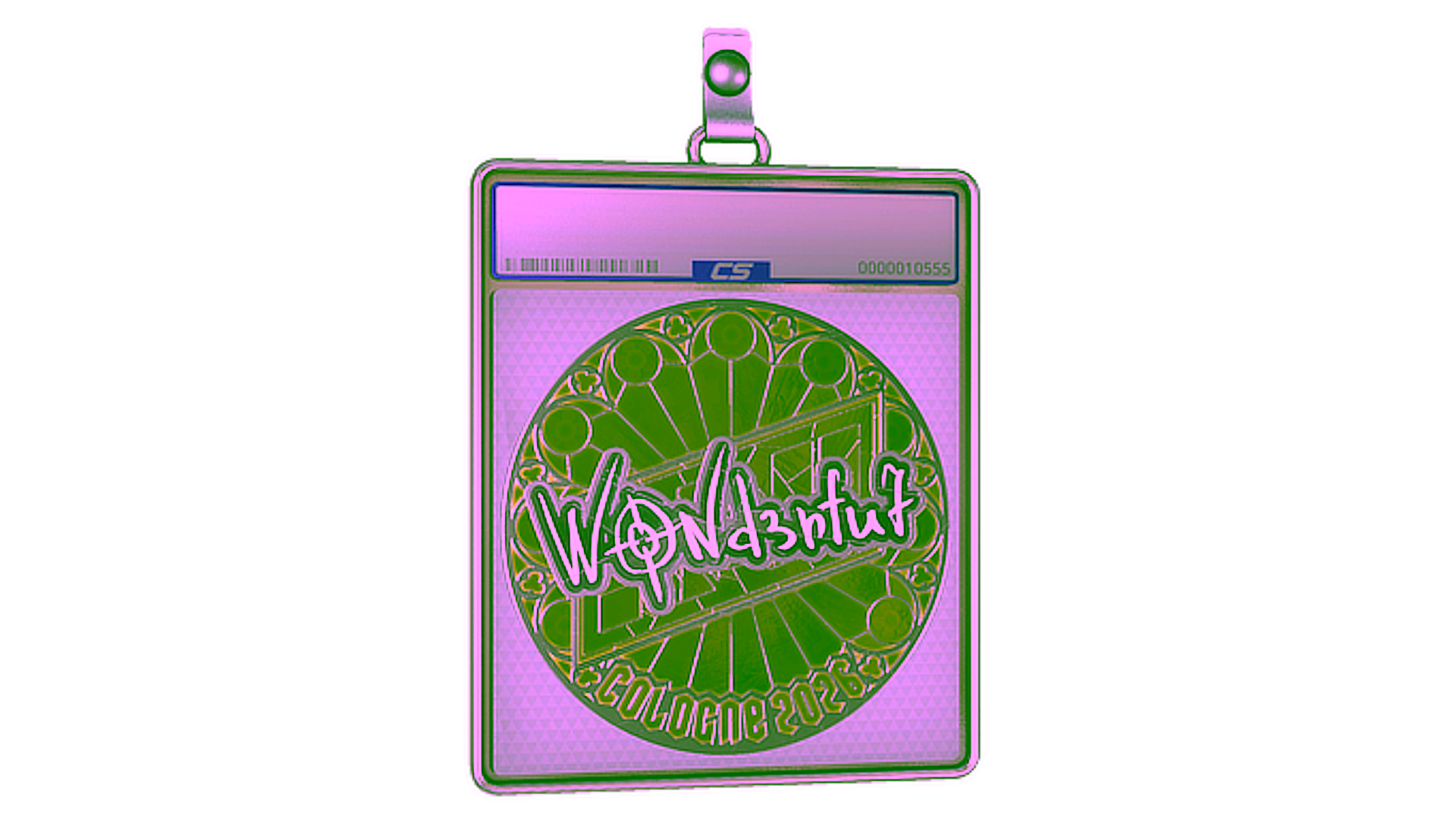 Display for Sticker Slab | w0nderful (Foil) | Cologne 2026