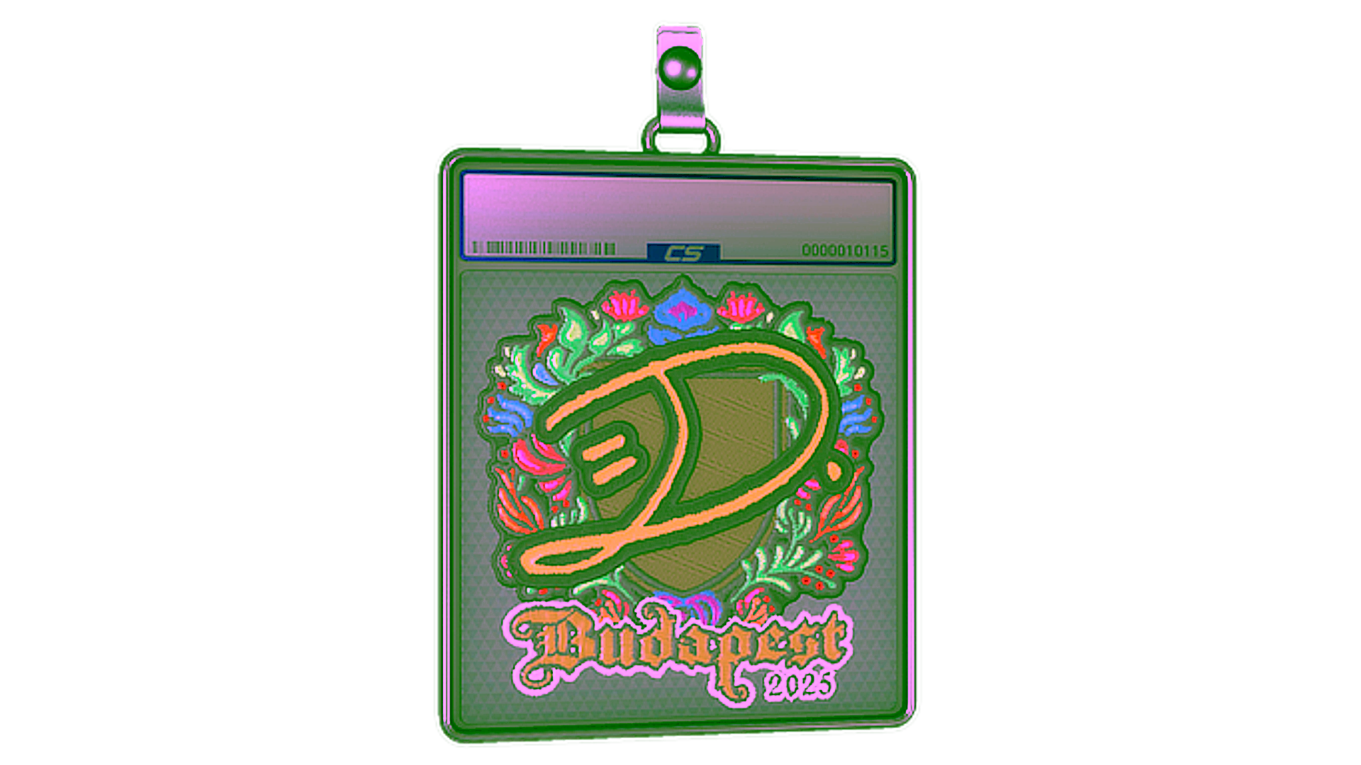 Display for Sticker Slab | dumau (Embroidered) | Budapest 2025