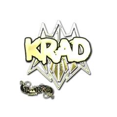 Sticker | Krad (Gold) | Paris 2023