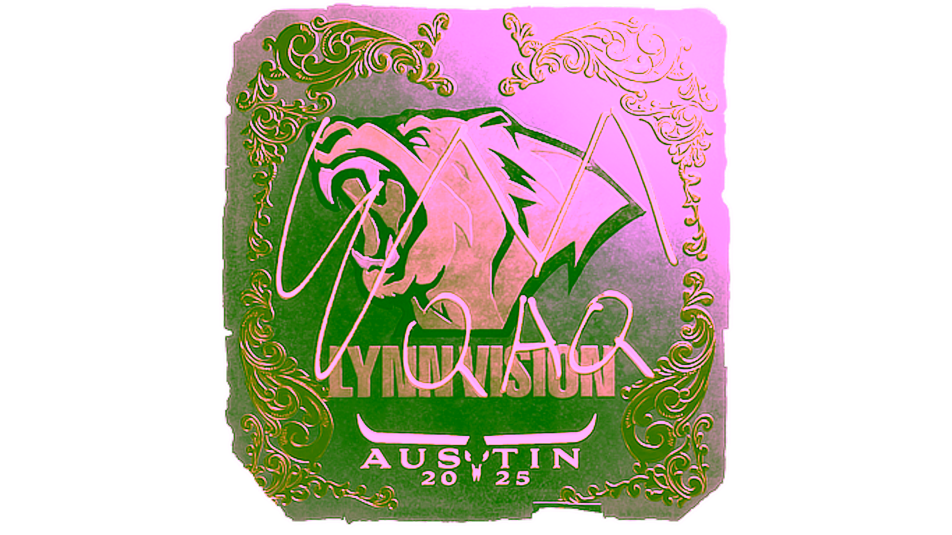 Affichage pour Sticker | EmiliaQAQ (Gold) | Austin 2025