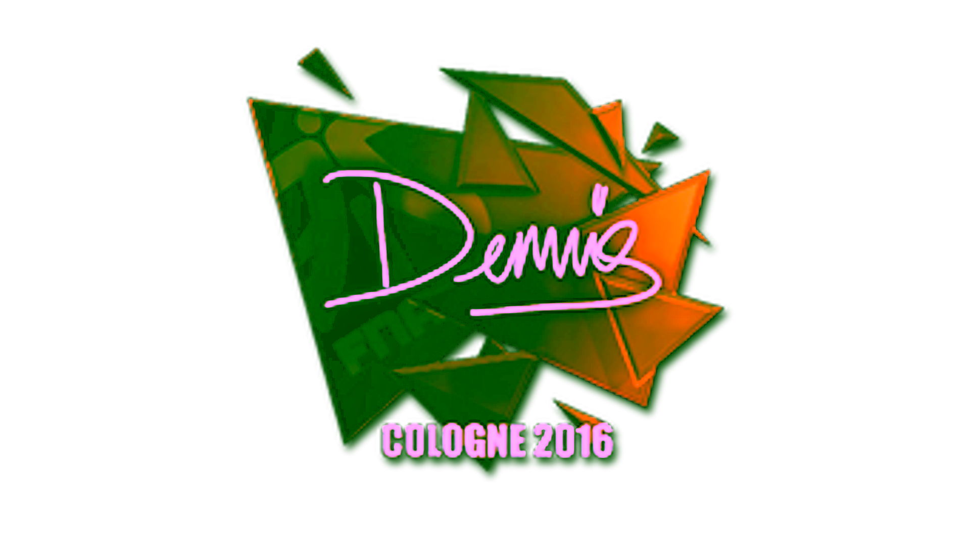 Display for Sticker | dennis (Foil) | Cologne 2016