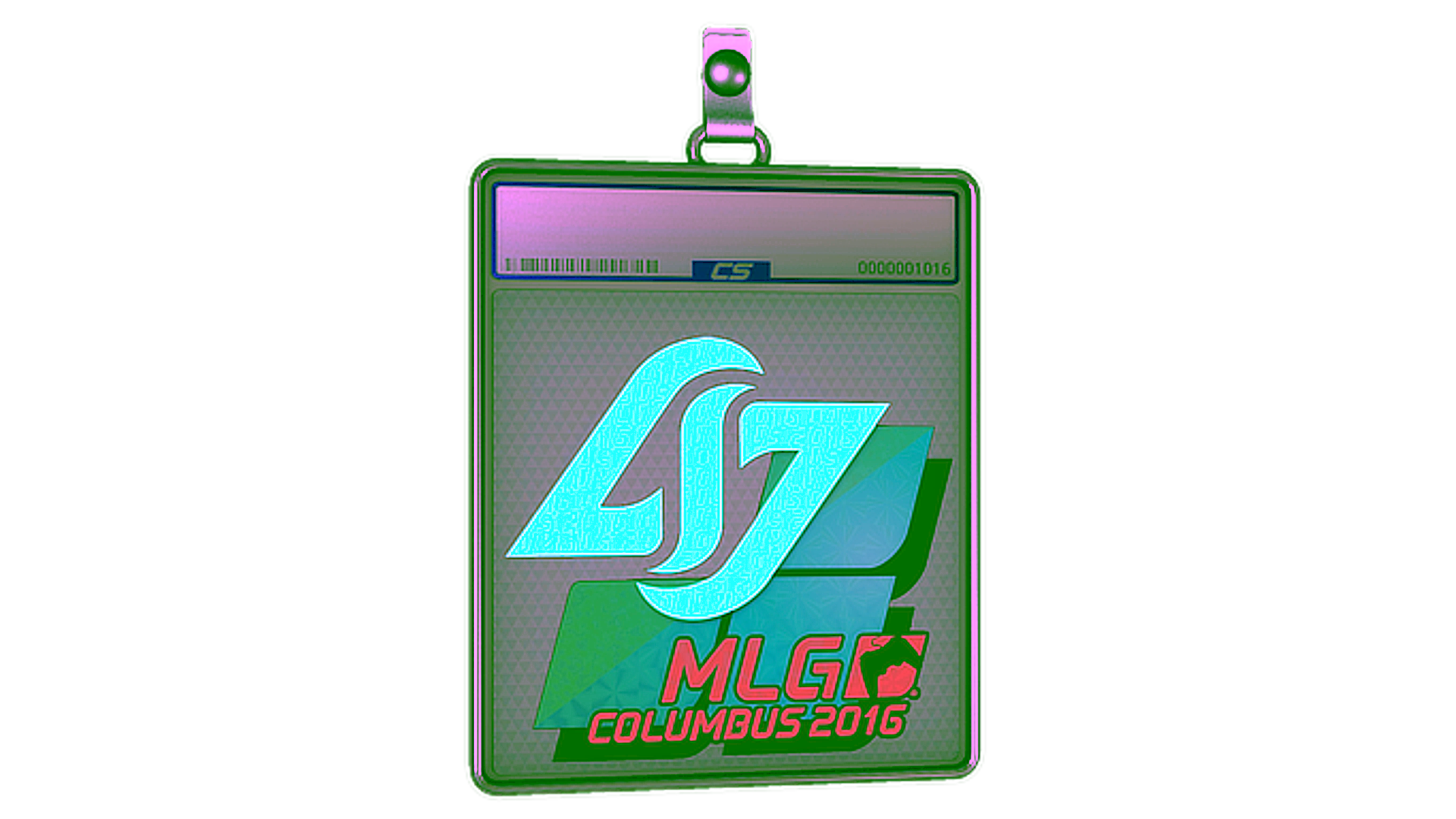 Display for Sticker Slab | Counter Logic Gaming (Holo) | MLG Columbus 2016