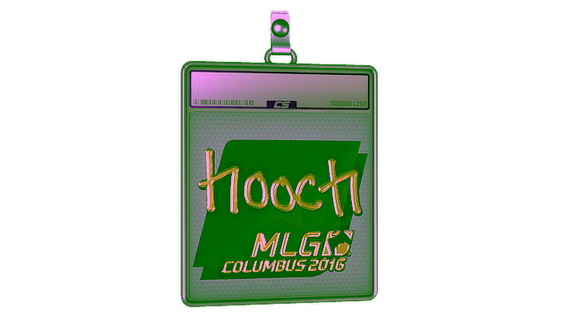 Mostrar para Sticker Slab | hooch (Gold) | MLG Columbus 2016