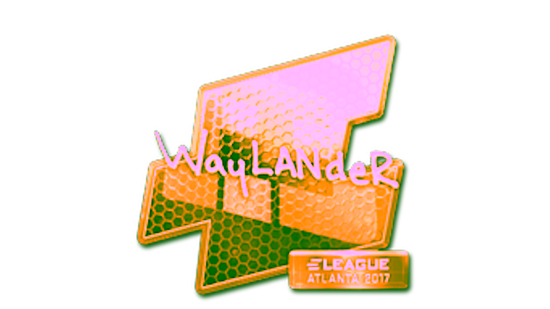 Affichage pour Sticker | wayLander (Gold) | Atlanta 2017