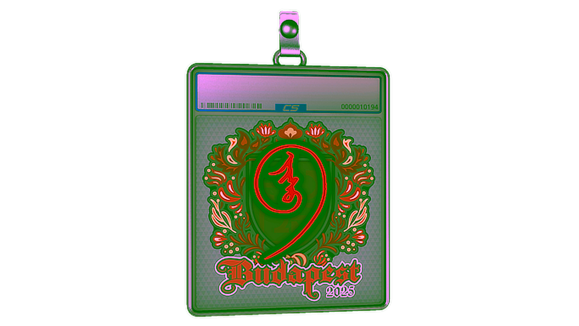 Display for Sticker Slab | nin9 | Budapest 2025