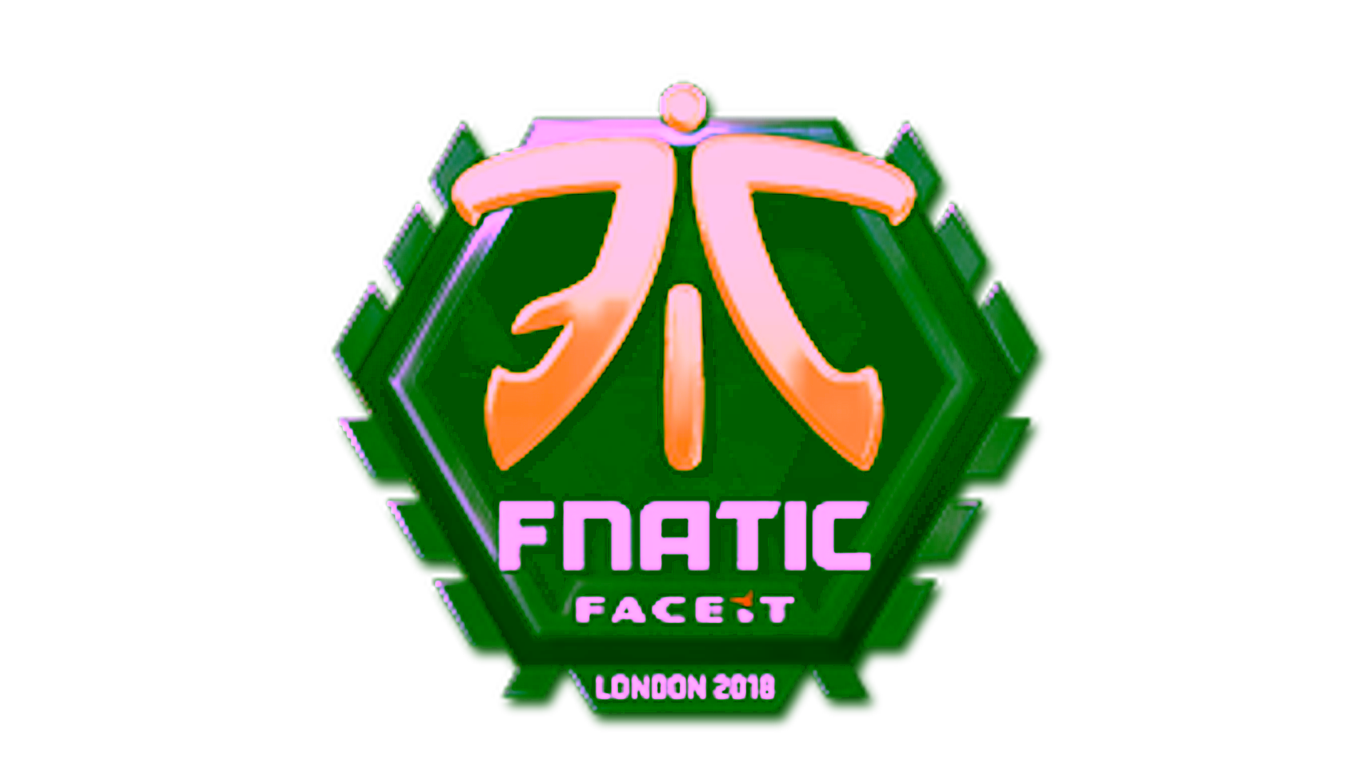 Display for Sticker | Fnatic (Foil) | London 2018