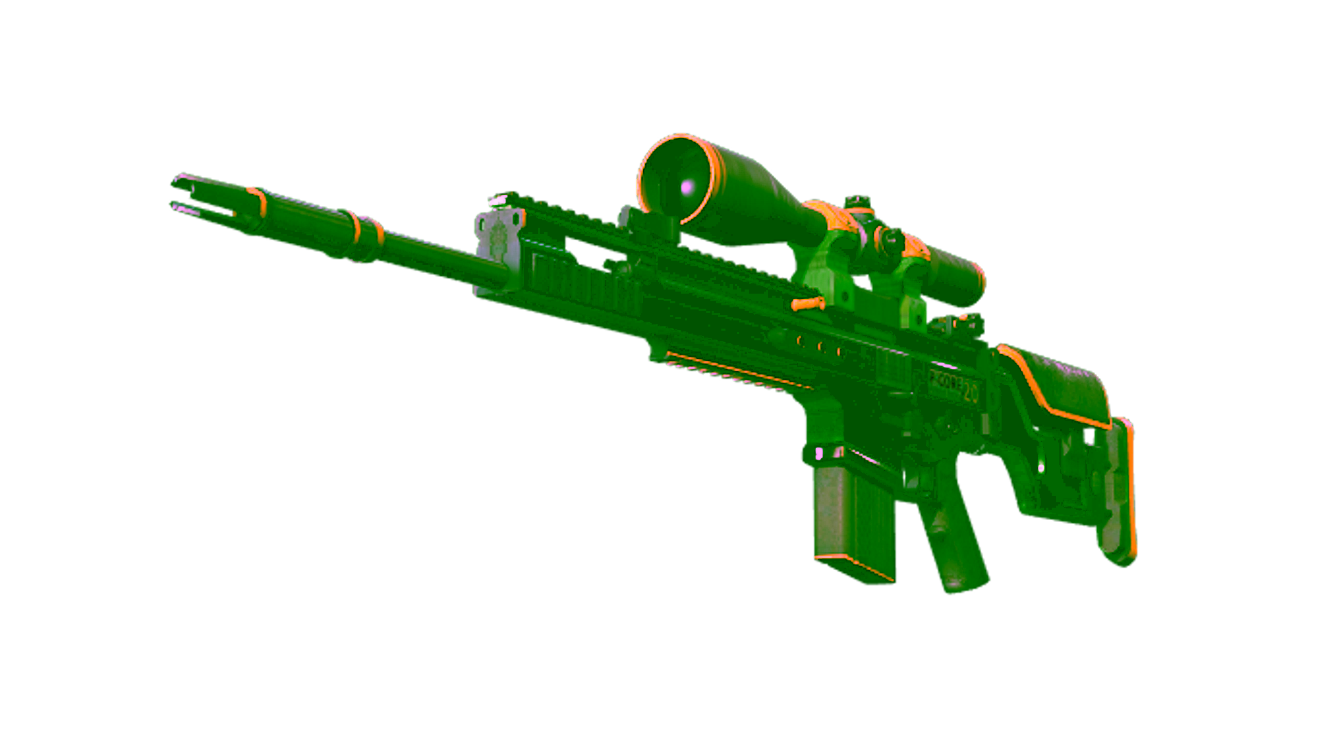 Дисплей для StatTrak™ SCAR-20 | Powercore (Battle-Scarred)