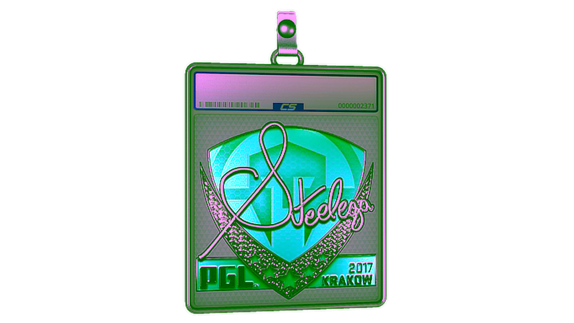 Display for Sticker Slab | steel (Foil) | Krakow 2017