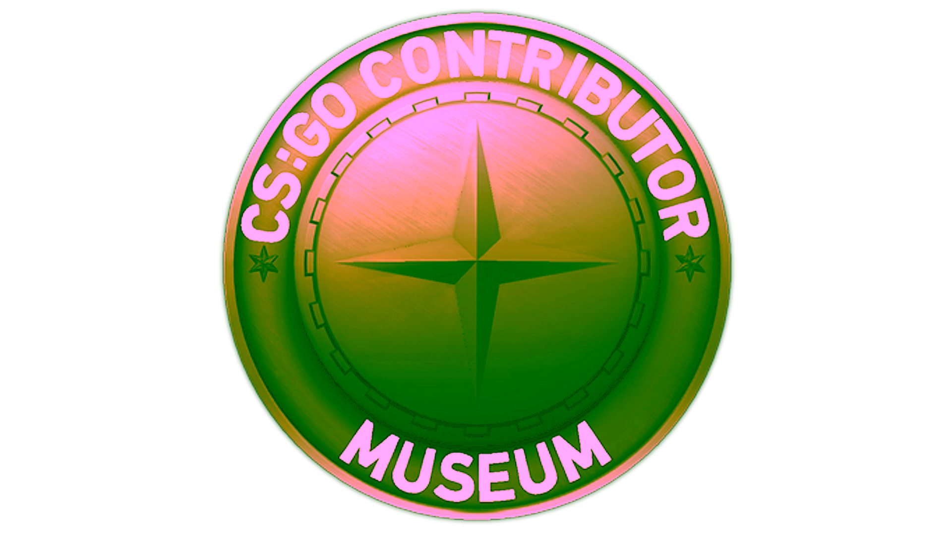 Display for Museum Map Coin