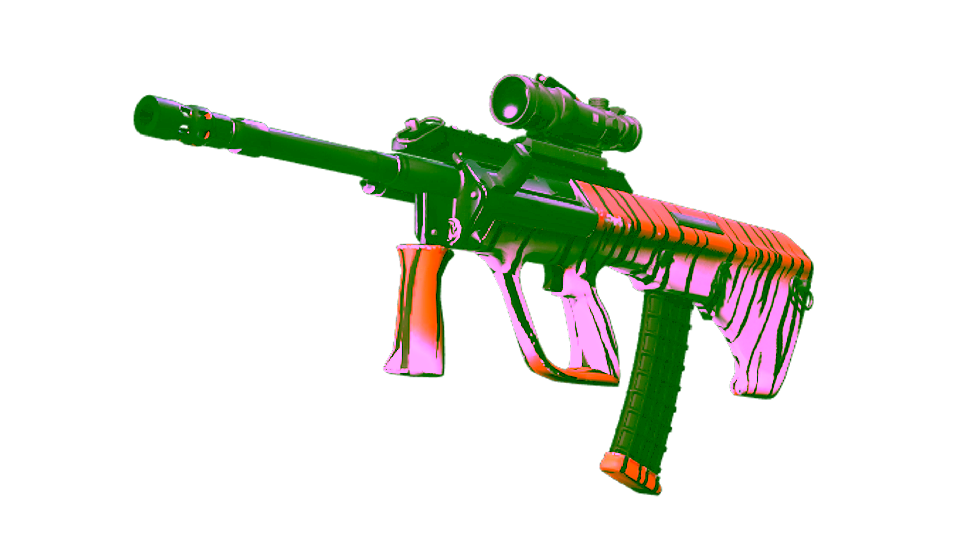 Display for StatTrak™ AUG | Bengal Tiger (Minimal Wear)