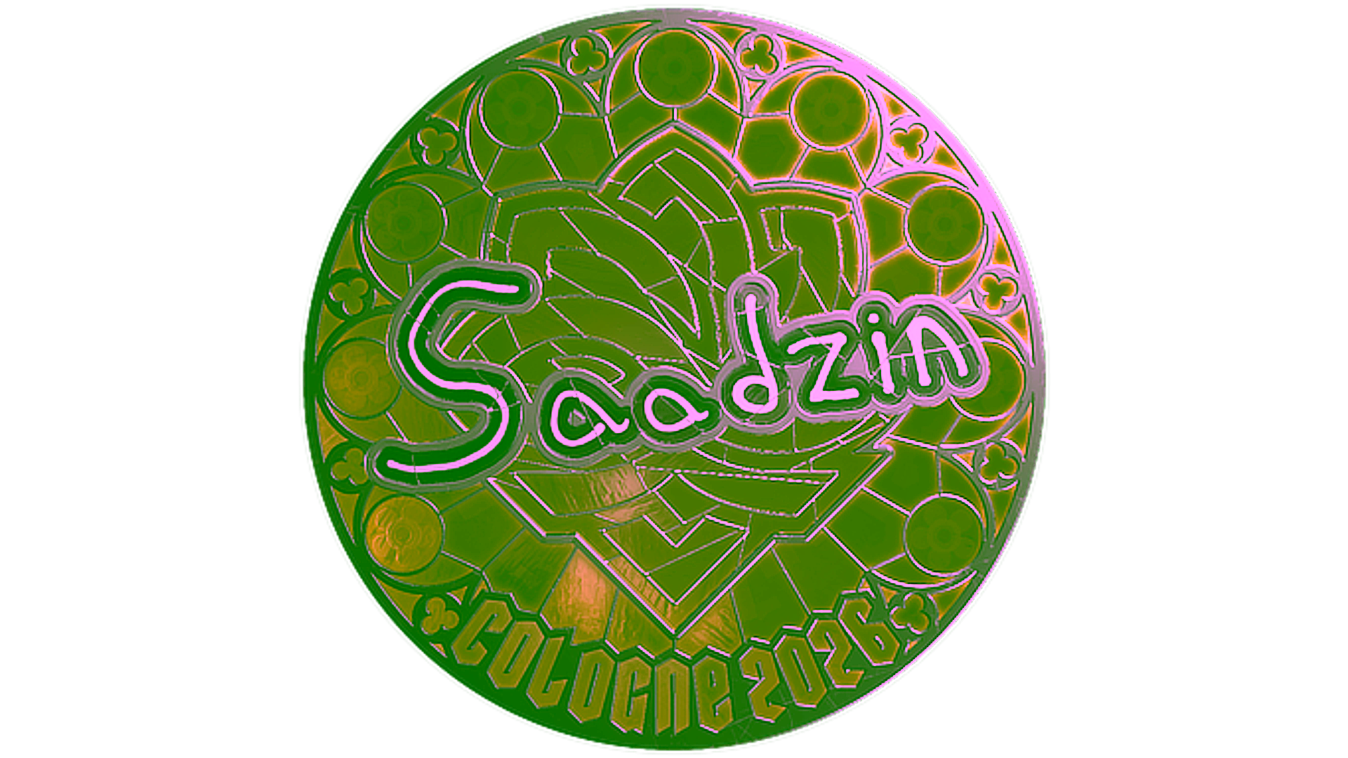 Display for Sticker | saadzin (Foil) | Cologne 2026