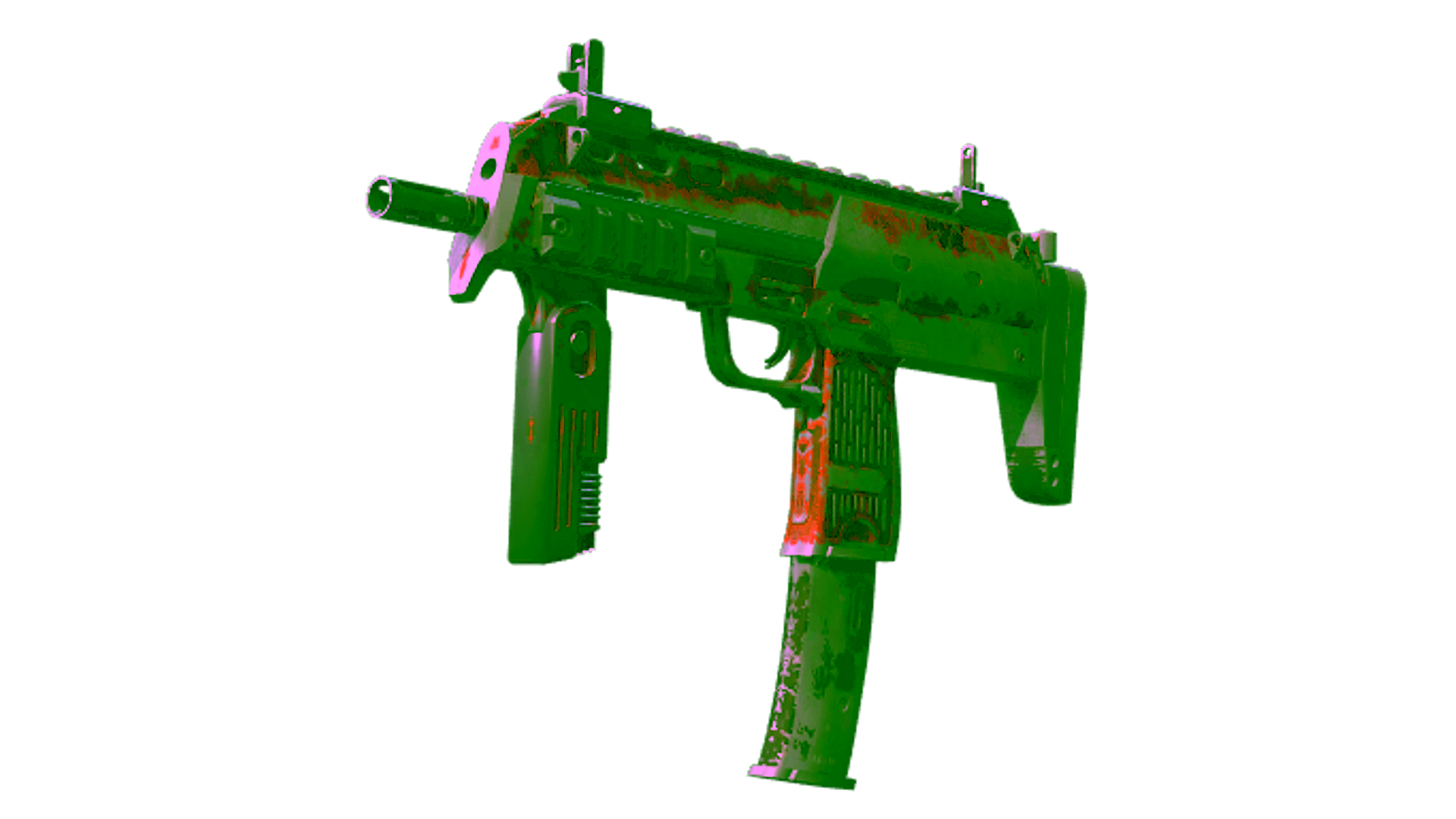 Display for Souvenir MP7 | Full Stop (Battle-Scarred)