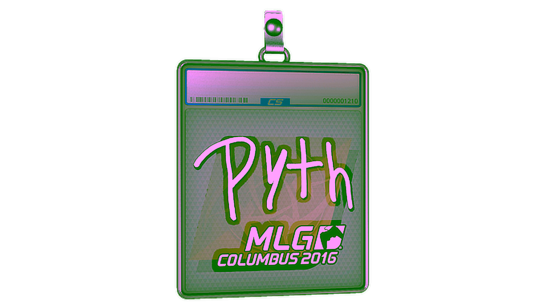 Display for Sticker Slab | pyth | MLG Columbus 2016