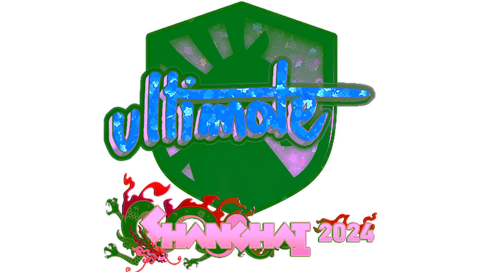 Display for Sticker | ultimate (Glitter) | Shanghai 2024