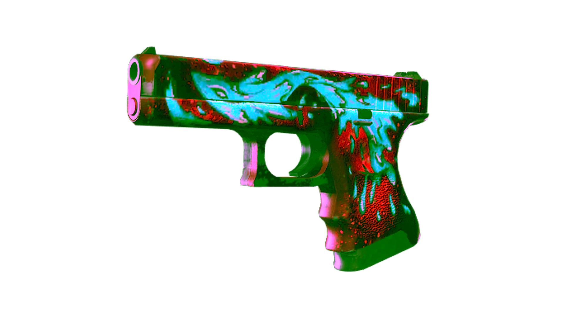 Visar för Glock-18 | Water Elemental (Field-Tested)