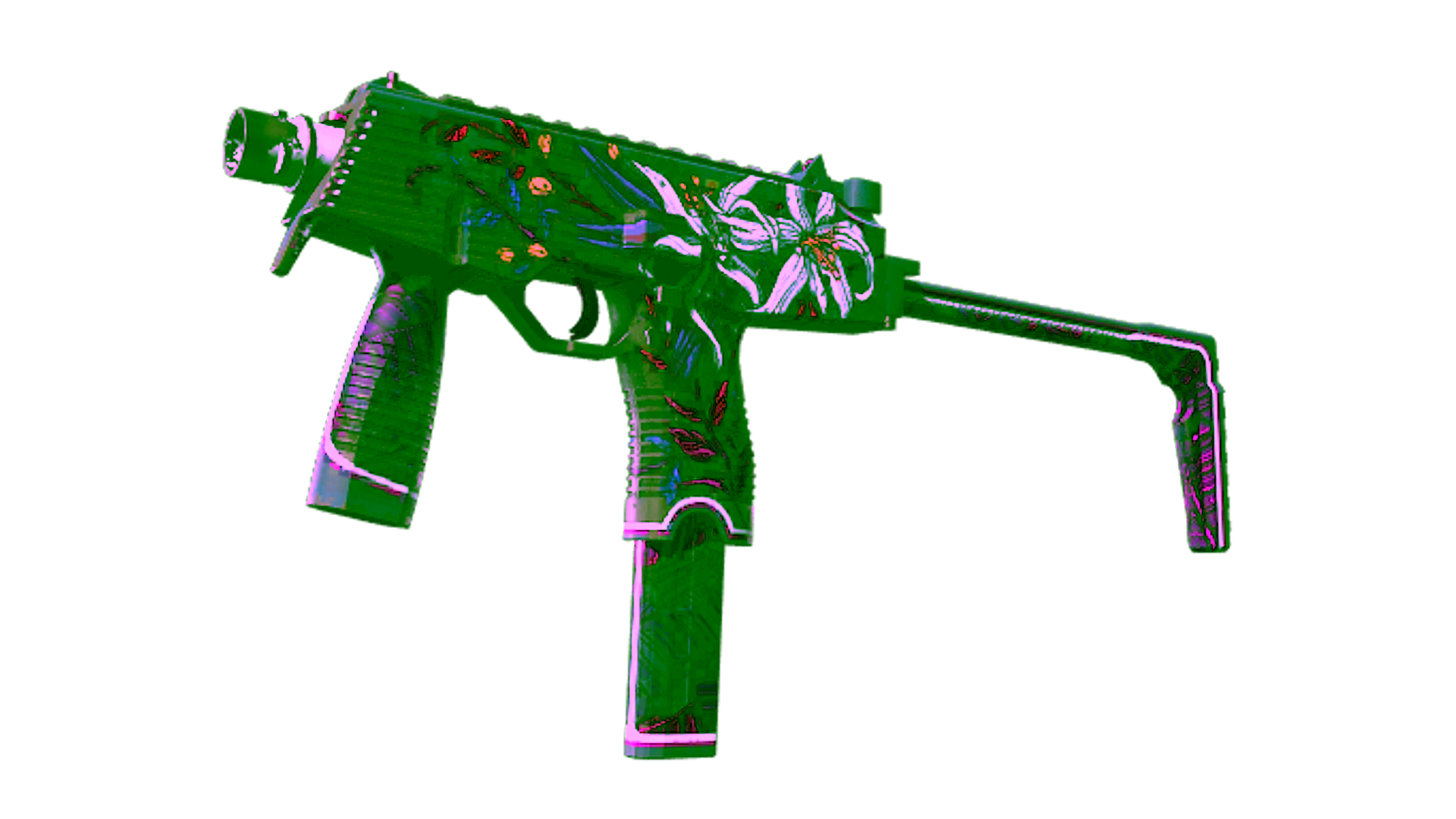 Display for Souvenir MP9 | Wild Lily (Field-Tested)