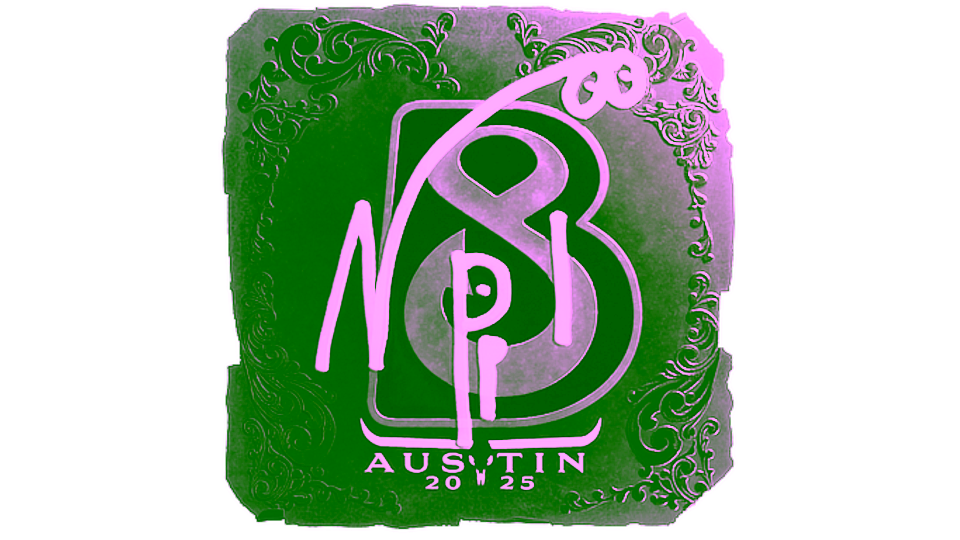 Display for Sticker | npl (Foil) | Austin 2025