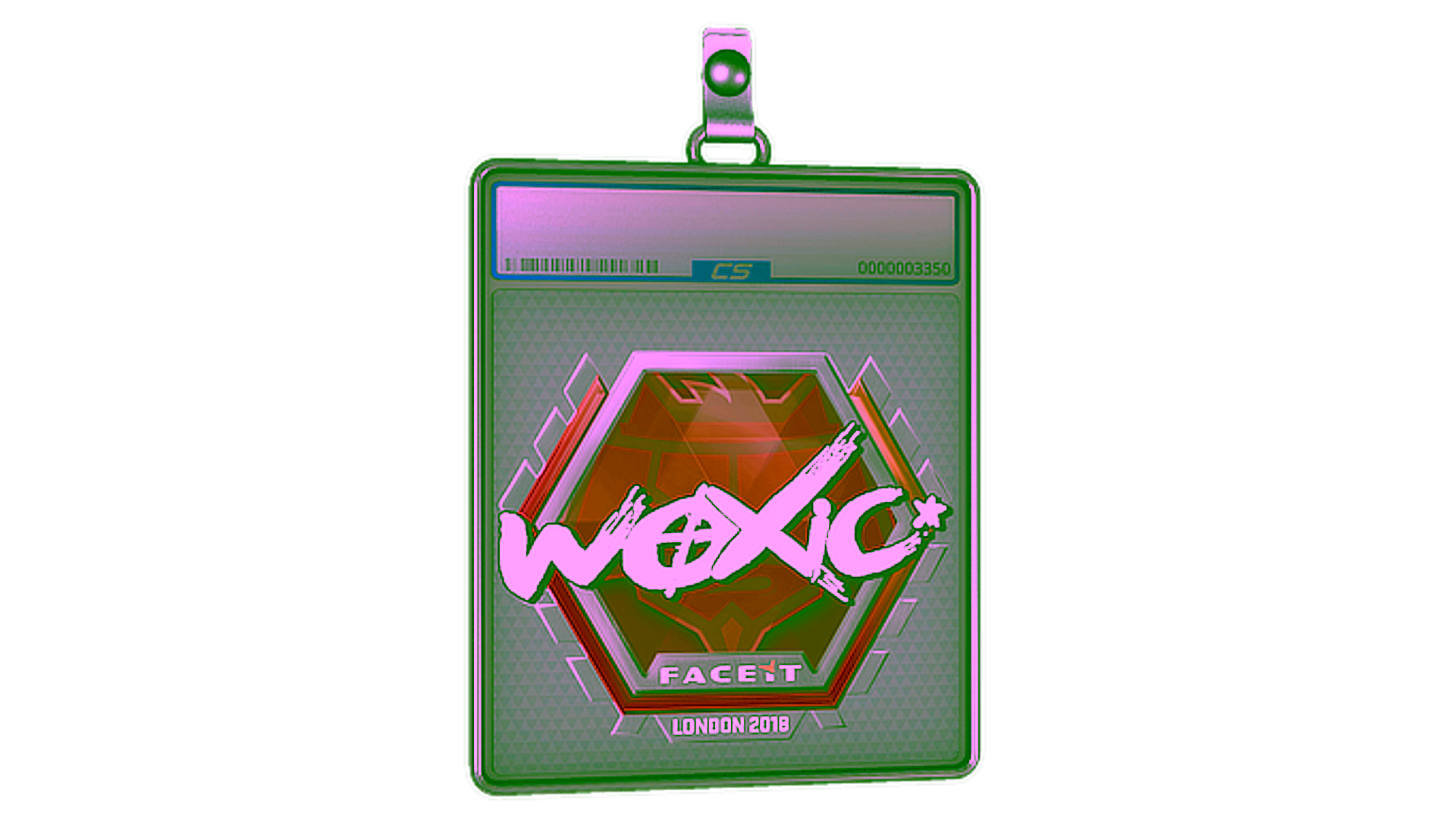 Display for Sticker Slab | woxic | London 2018