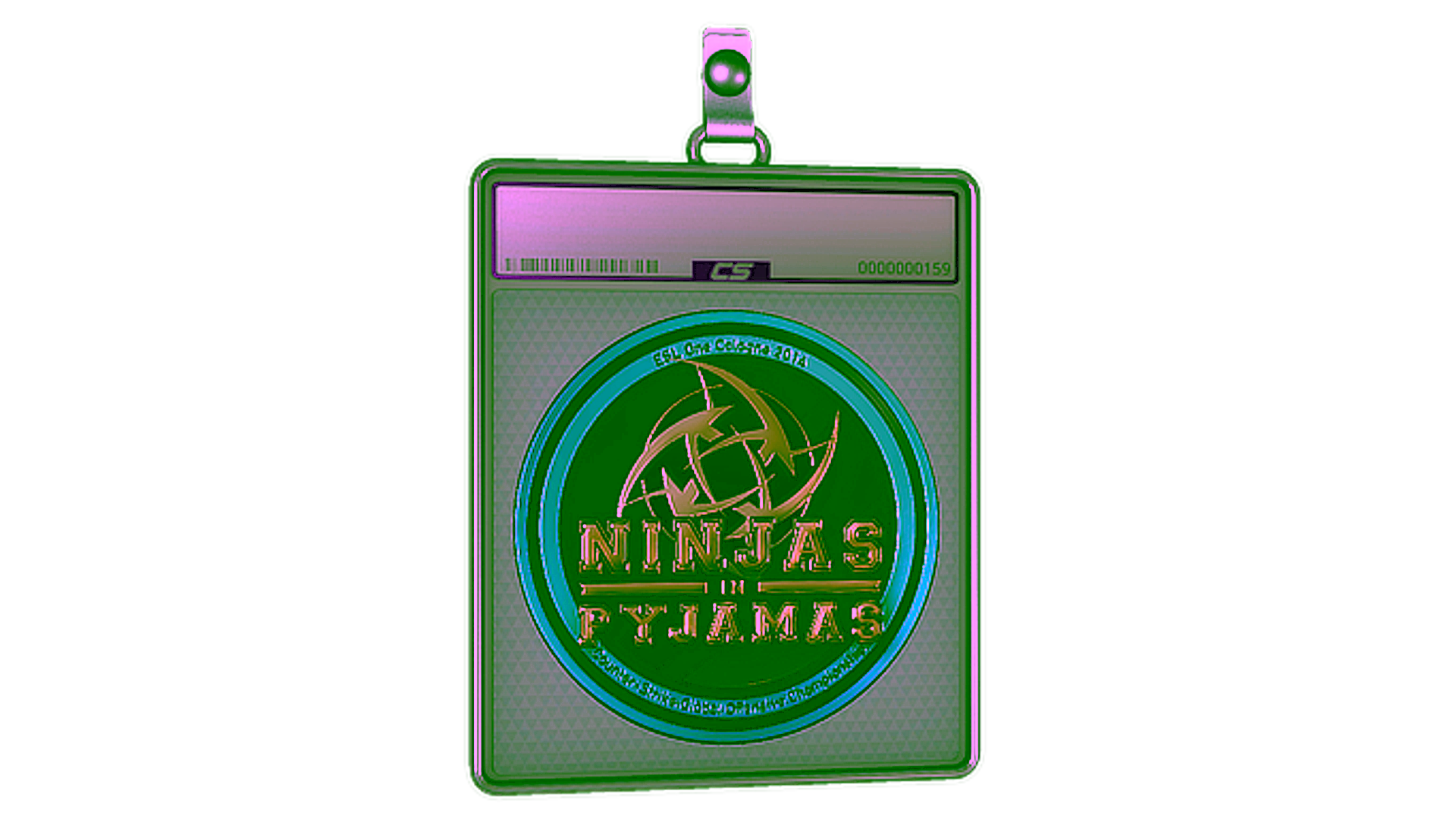 Rodyti Sticker Slab | Ninjas in Pyjamas (Foil) | Cologne 2014