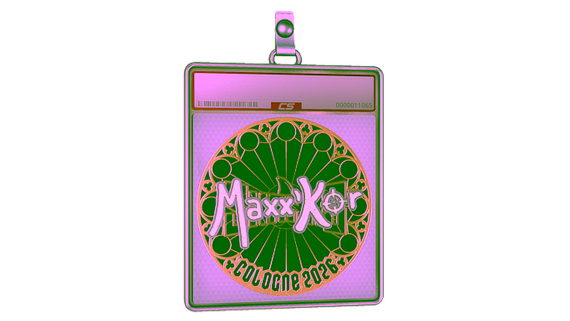Display for Sticker Slab | maxxkor (Gold) | Cologne 2026