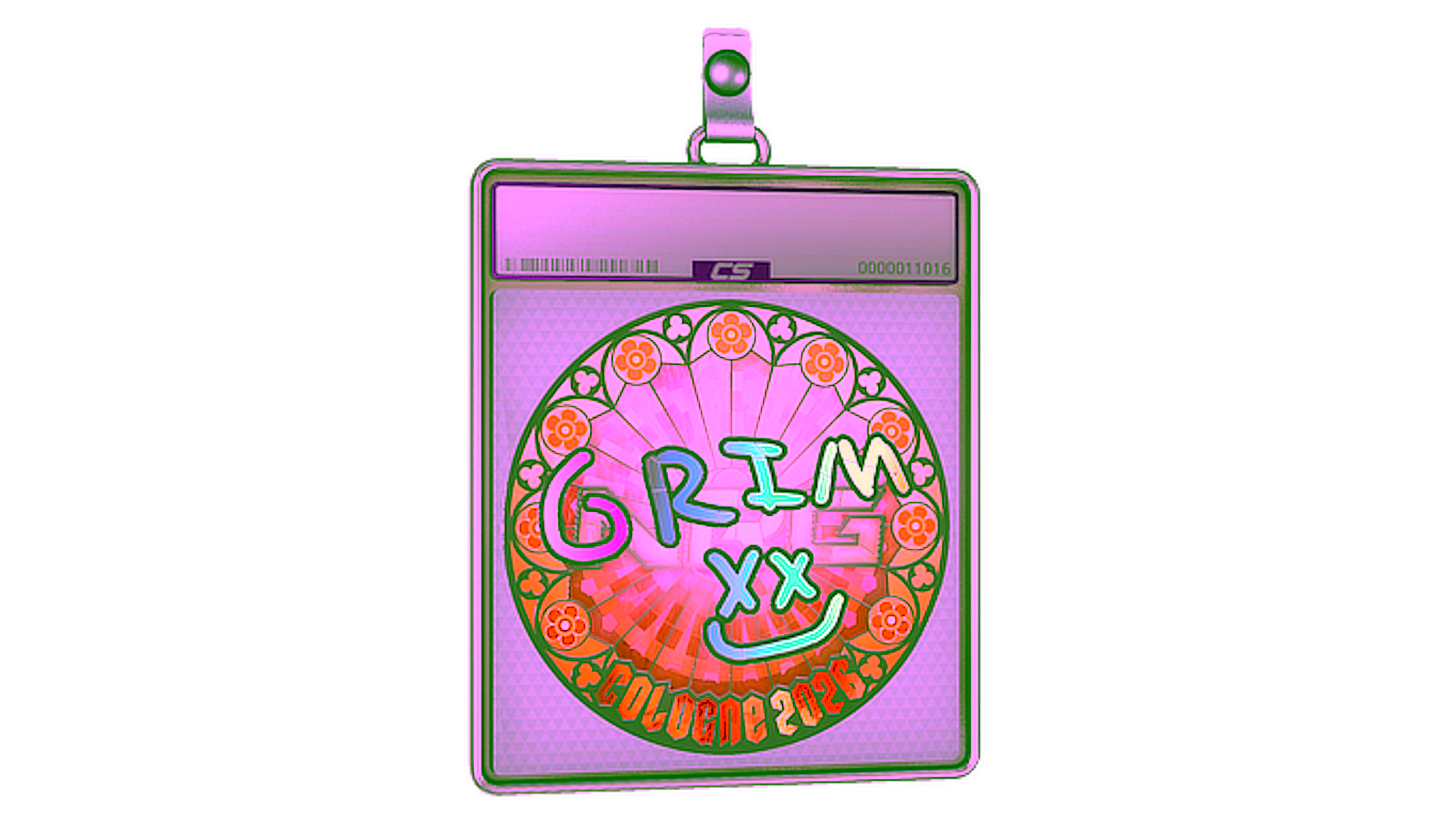 Display for Sticker Slab | Grim (Holo) | Cologne 2026