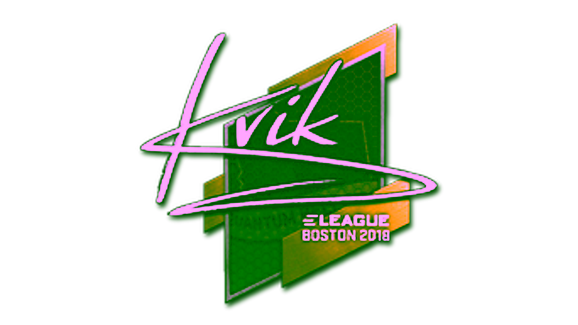 Affichage pour Sticker | Kvik | Boston 2018