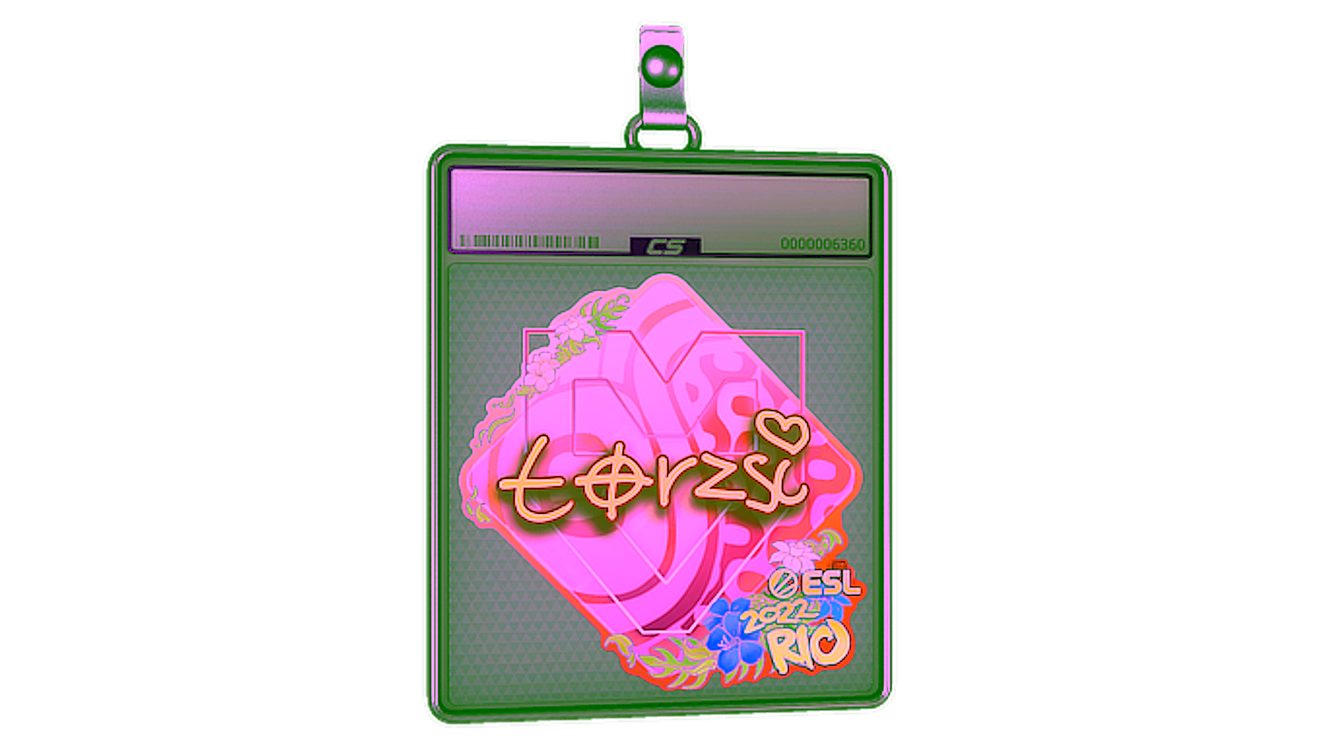 Sticker Slab | torzsi (Holo) | Rio 2022 için görüntü