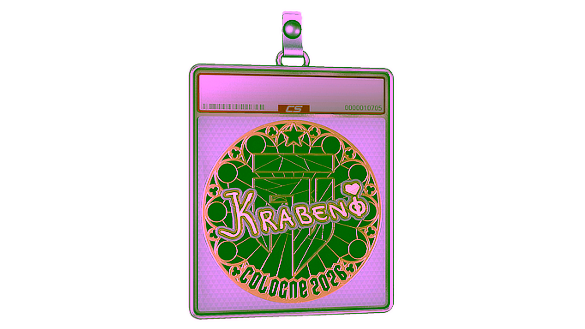 Display for Sticker Slab | Krabeni (Gold) | Cologne 2026