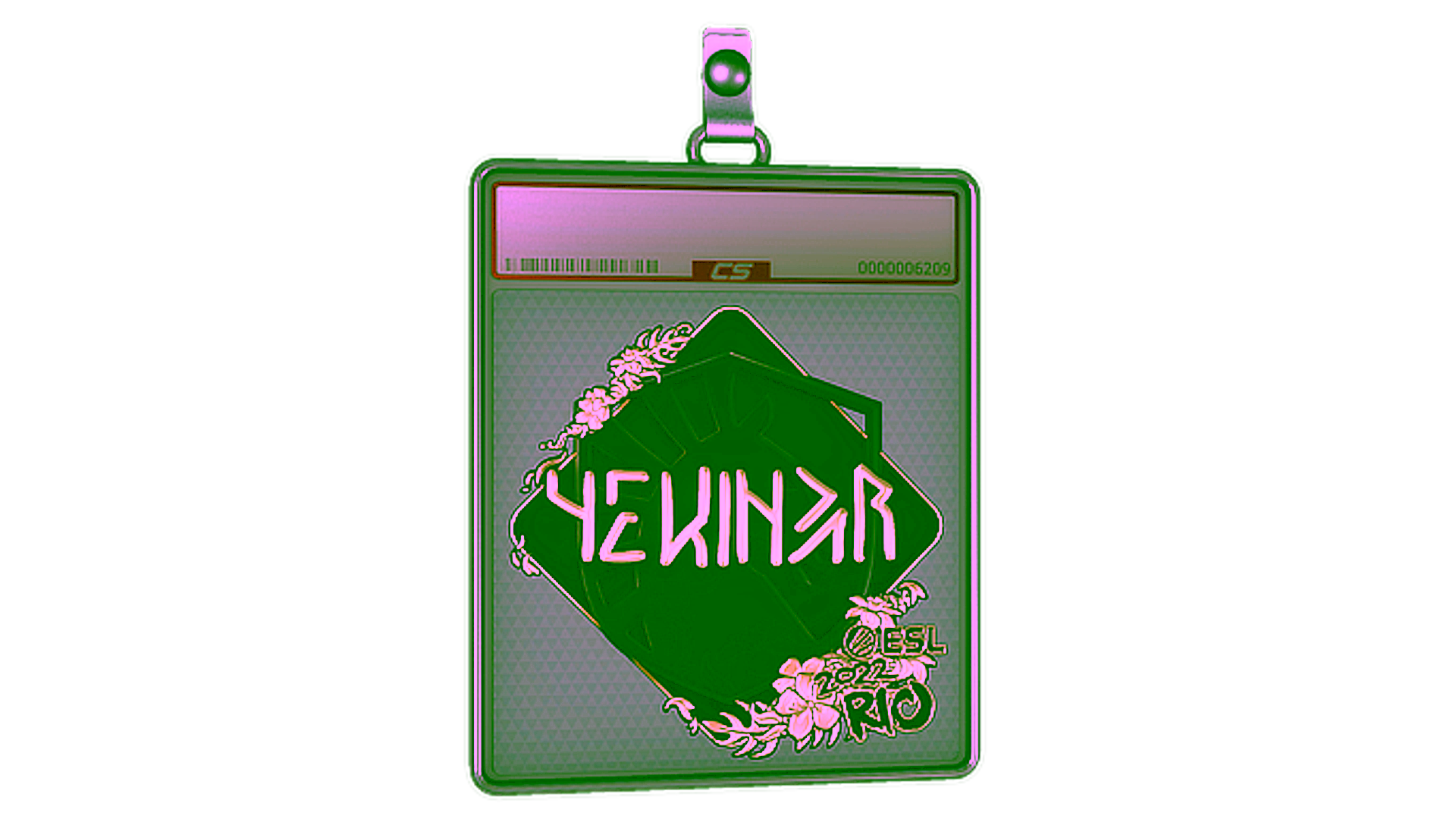 Rodyti Sticker Slab | YEKINDAR (Gold) | Rio 2022