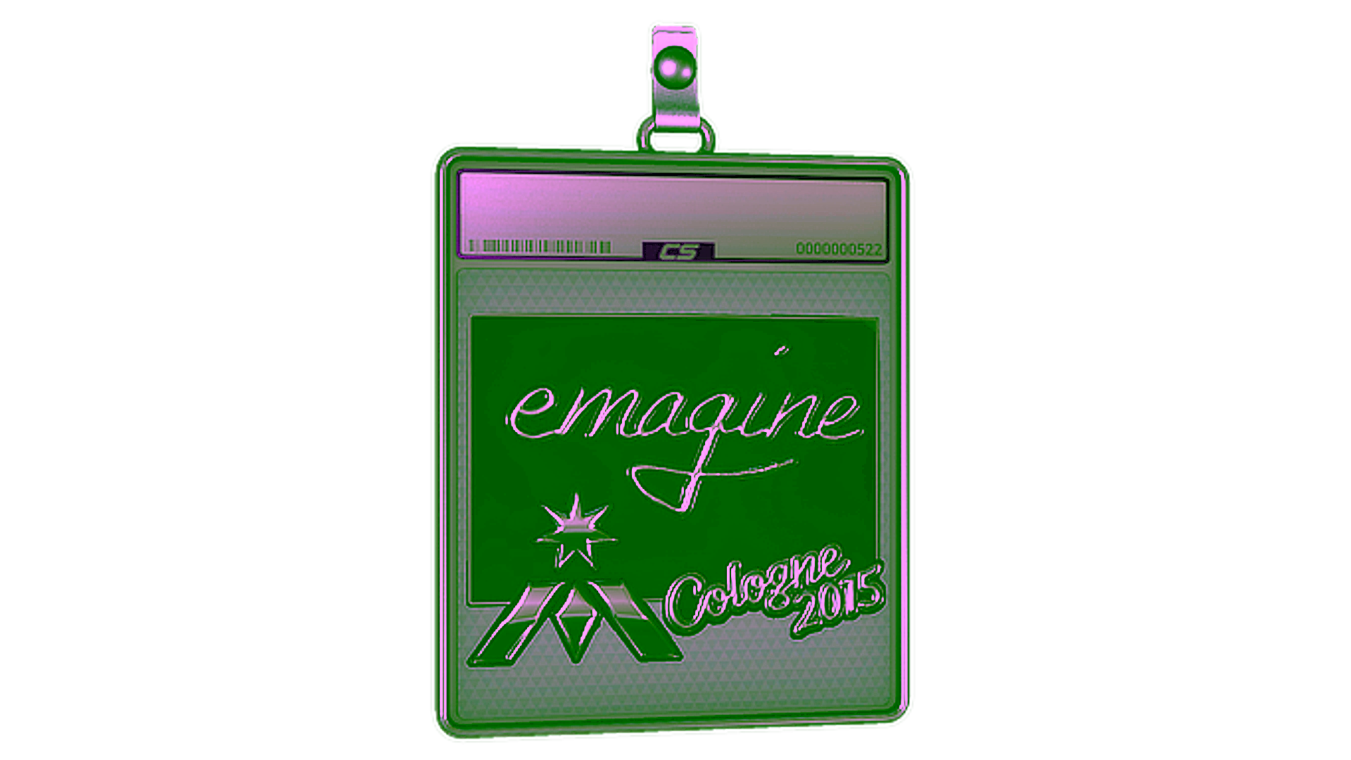 Display for Sticker Slab | emagine (Foil) | Cologne 2015