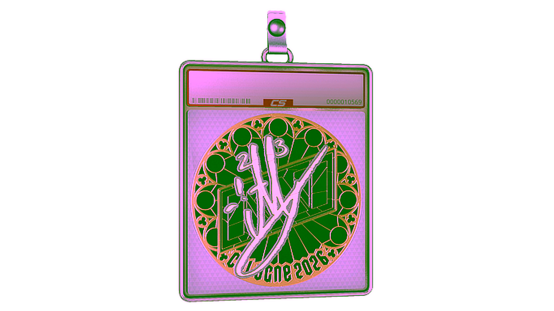 Display for Sticker Slab | iM (Gold) | Cologne 2026
