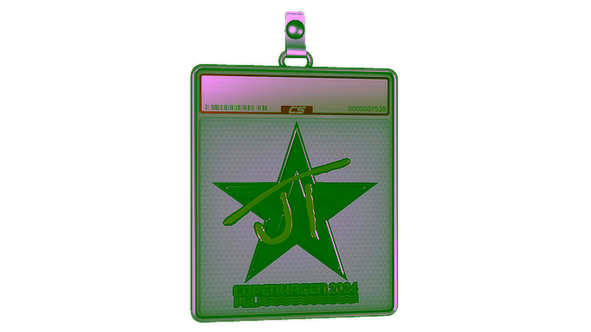 Display for Sticker Slab | JT (Gold) | Copenhagen 2024