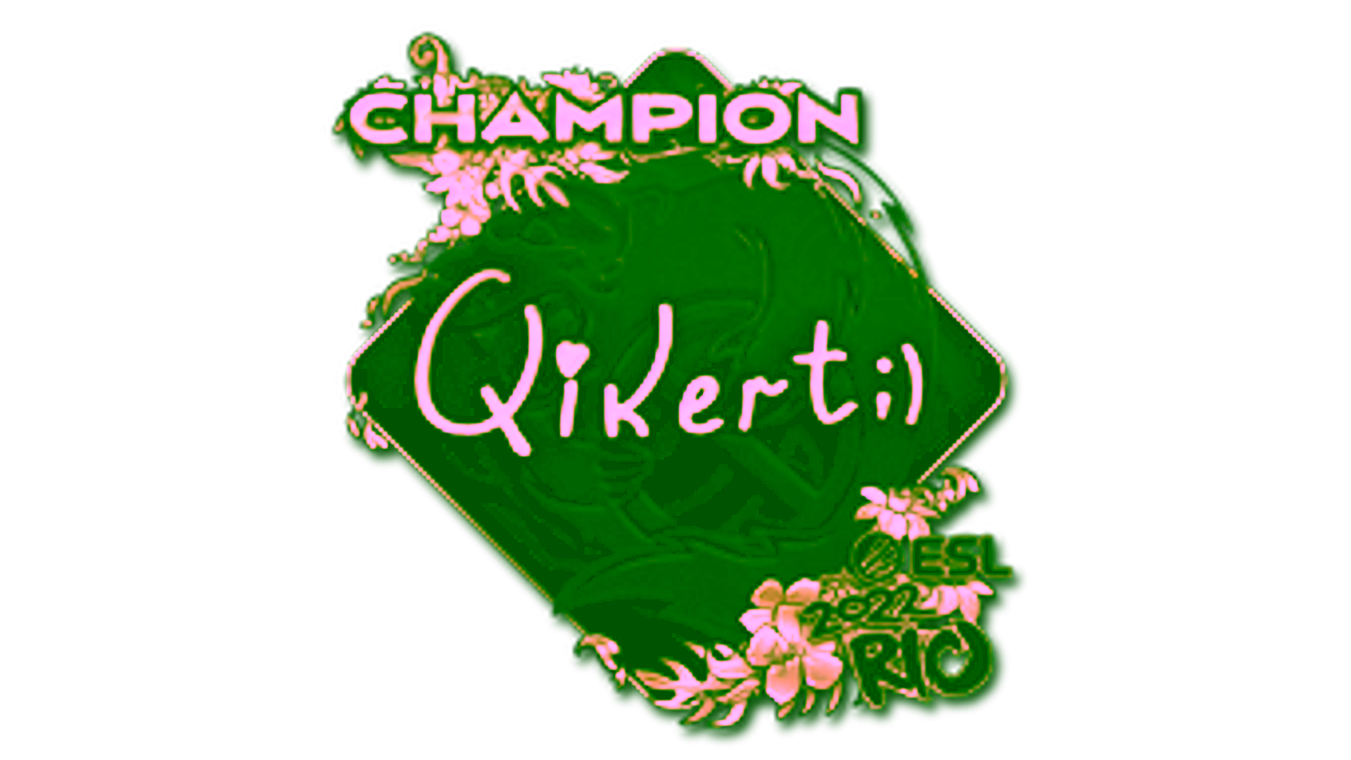 Display for Sticker | qikert (Gold, Champion) | Rio 2022