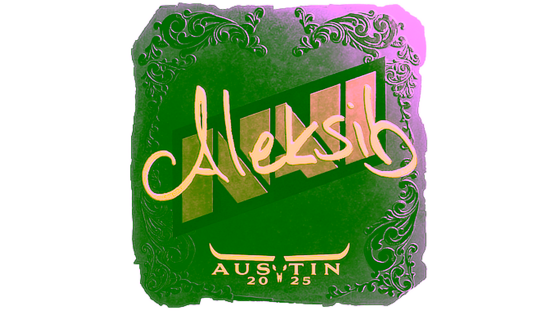 Mostrar para Sticker | Aleksib (Foil) | Austin 2025