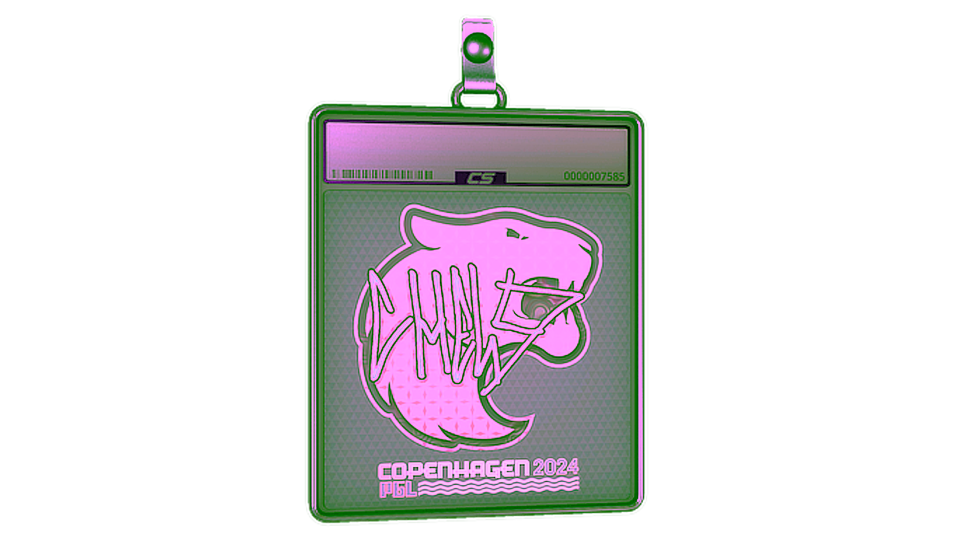 Display for Sticker Slab | chelo (Holo) | Copenhagen 2024