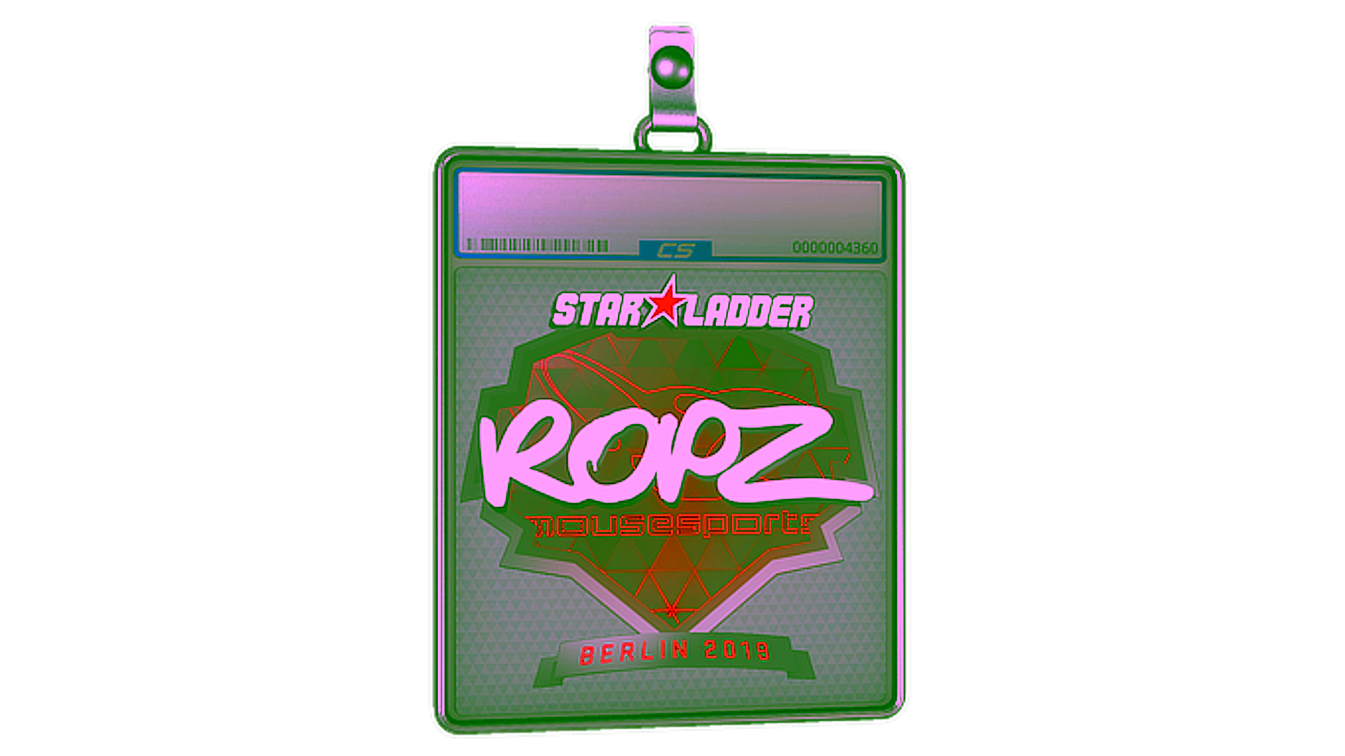 Display for Sticker Slab | ropz | Berlin 2019