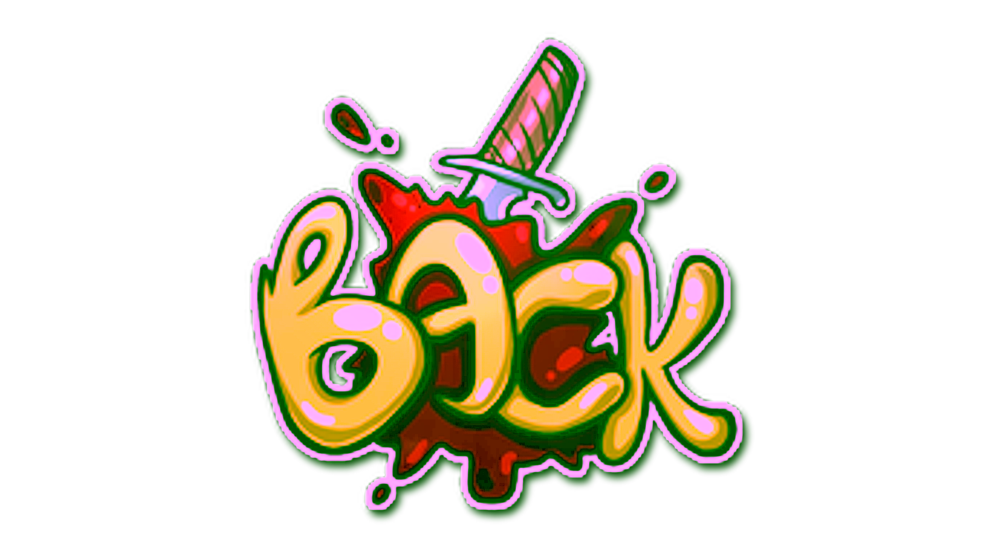 Display for Sticker | Backstab