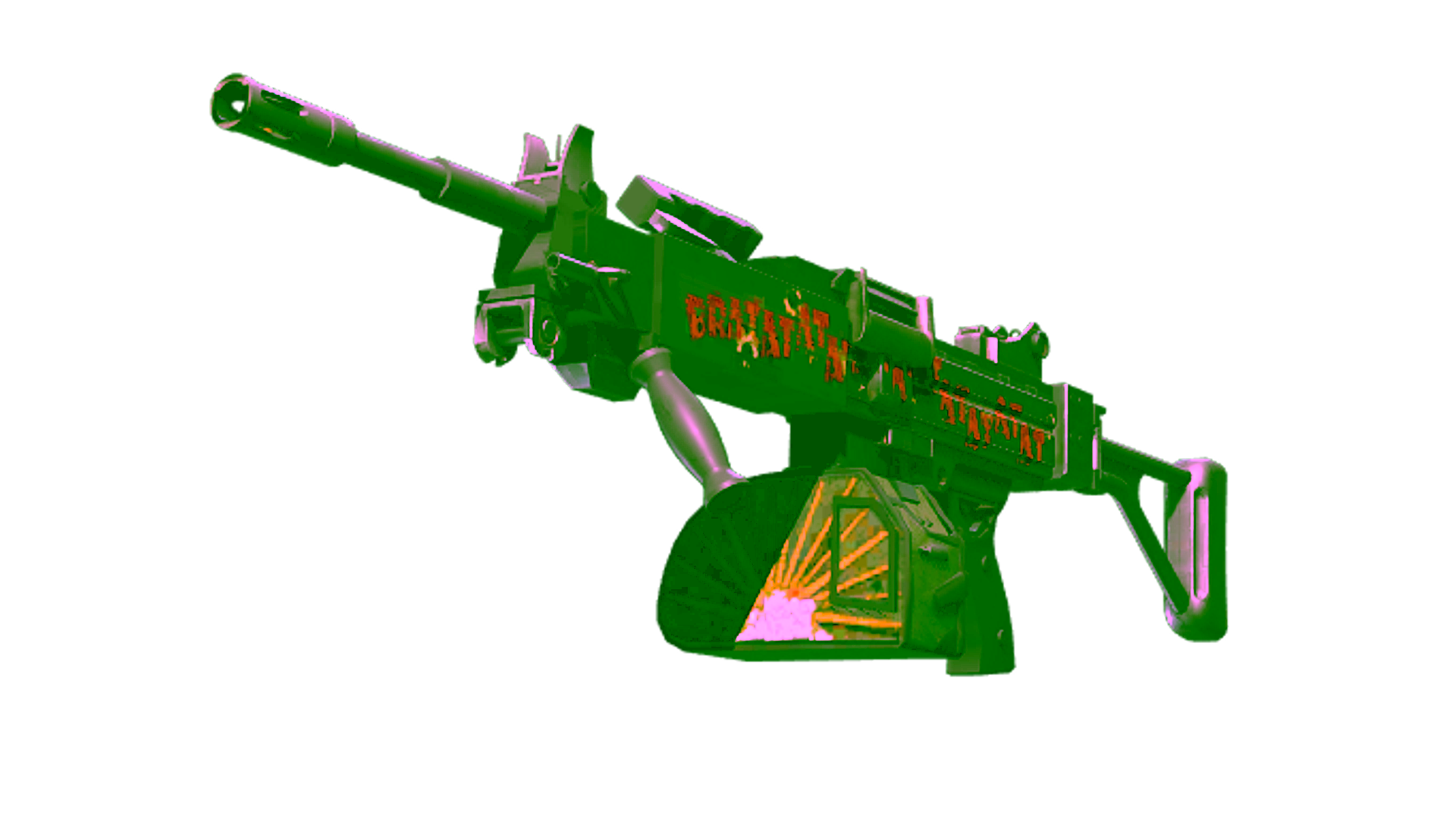 Display for Negev | Bratatat (Battle-Scarred)