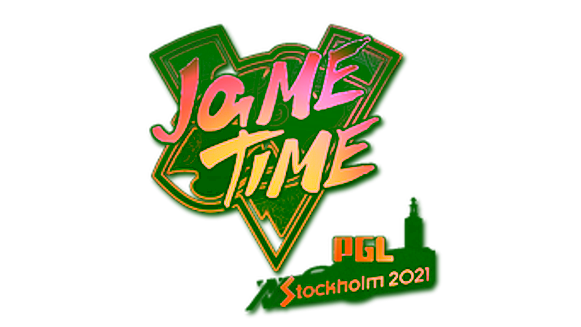 Display for Sticker | Jame (Holo) | Stockholm 2021