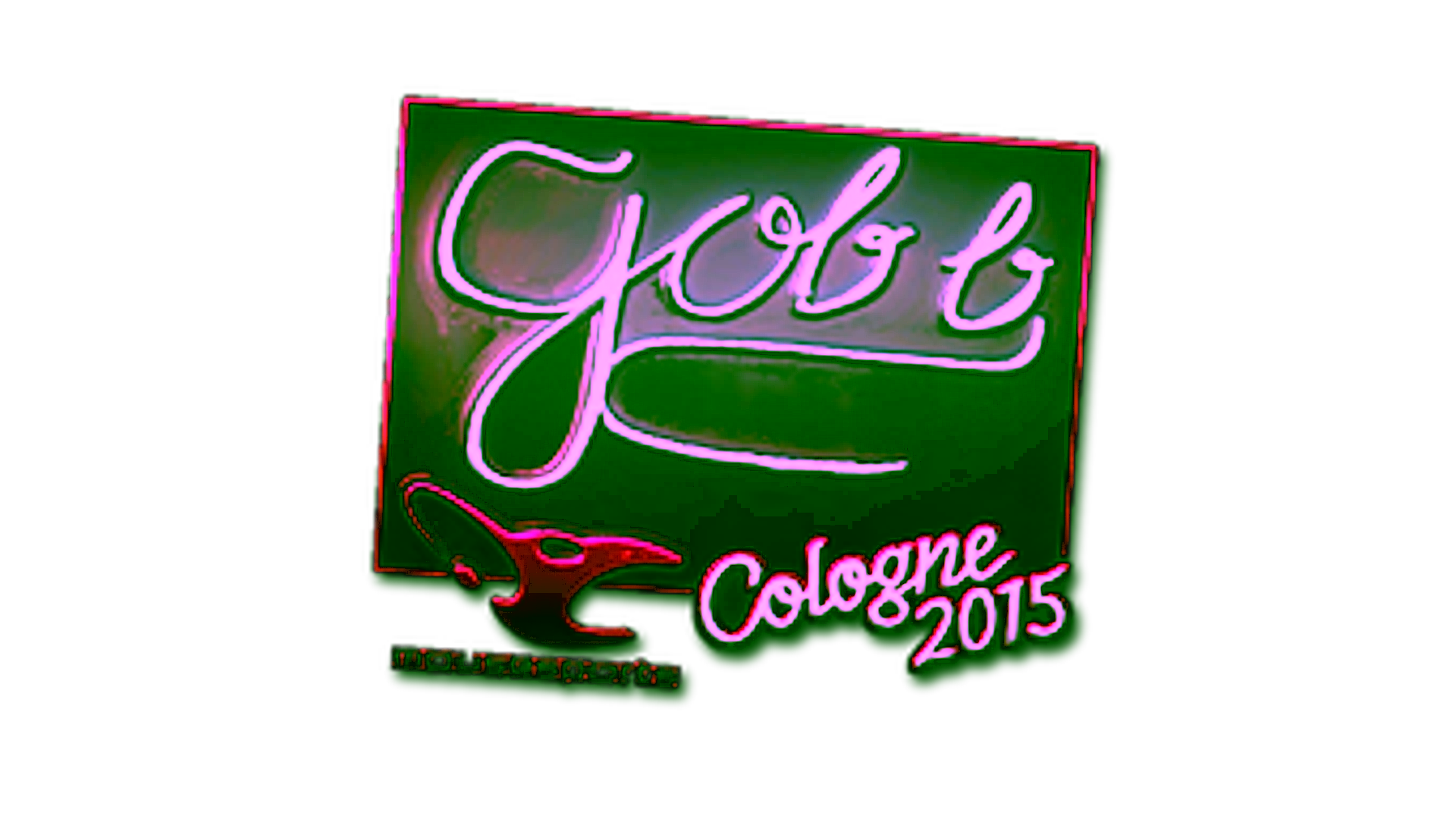 Anzeige für Sticker | gob b (Foil) | Cologne 2015