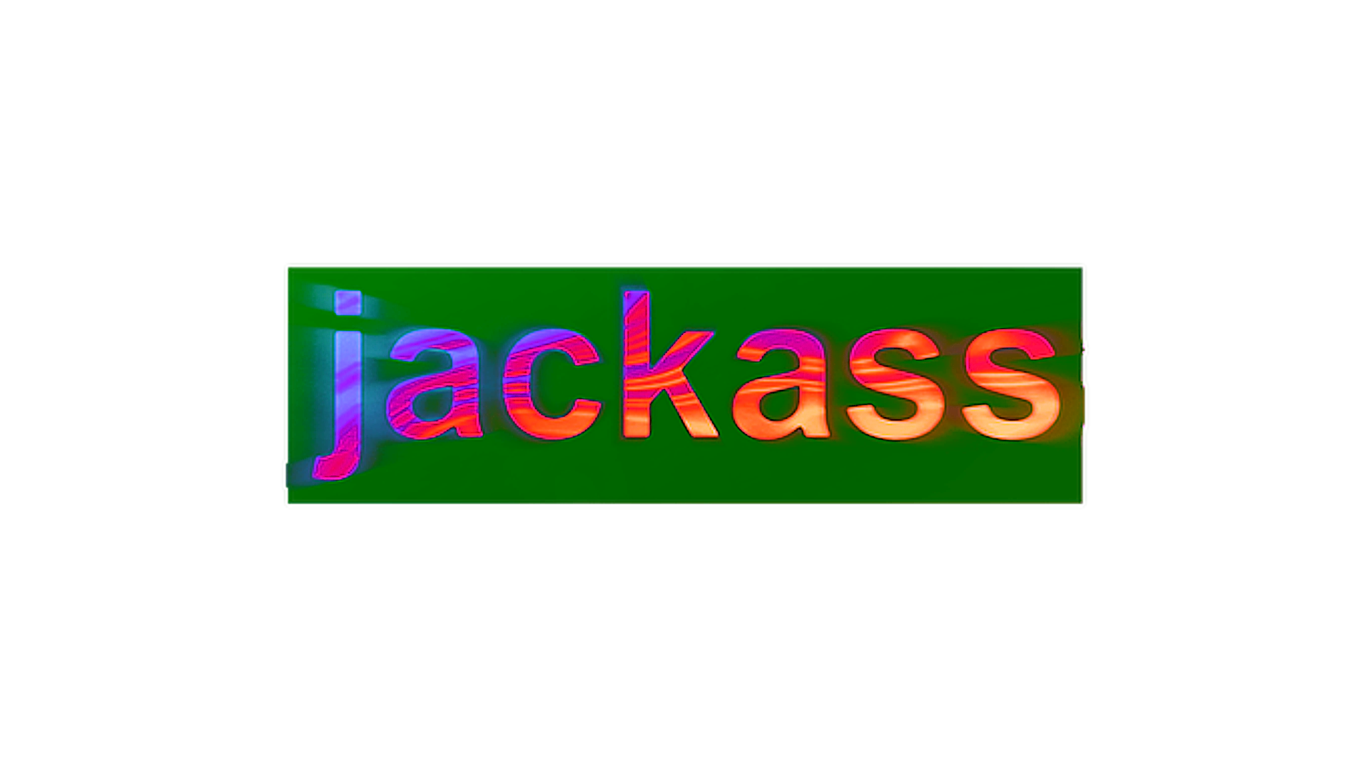 Rodyti Sticker | Jackass (Holo)