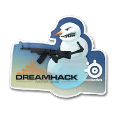 Sticker Frosty the Hitman