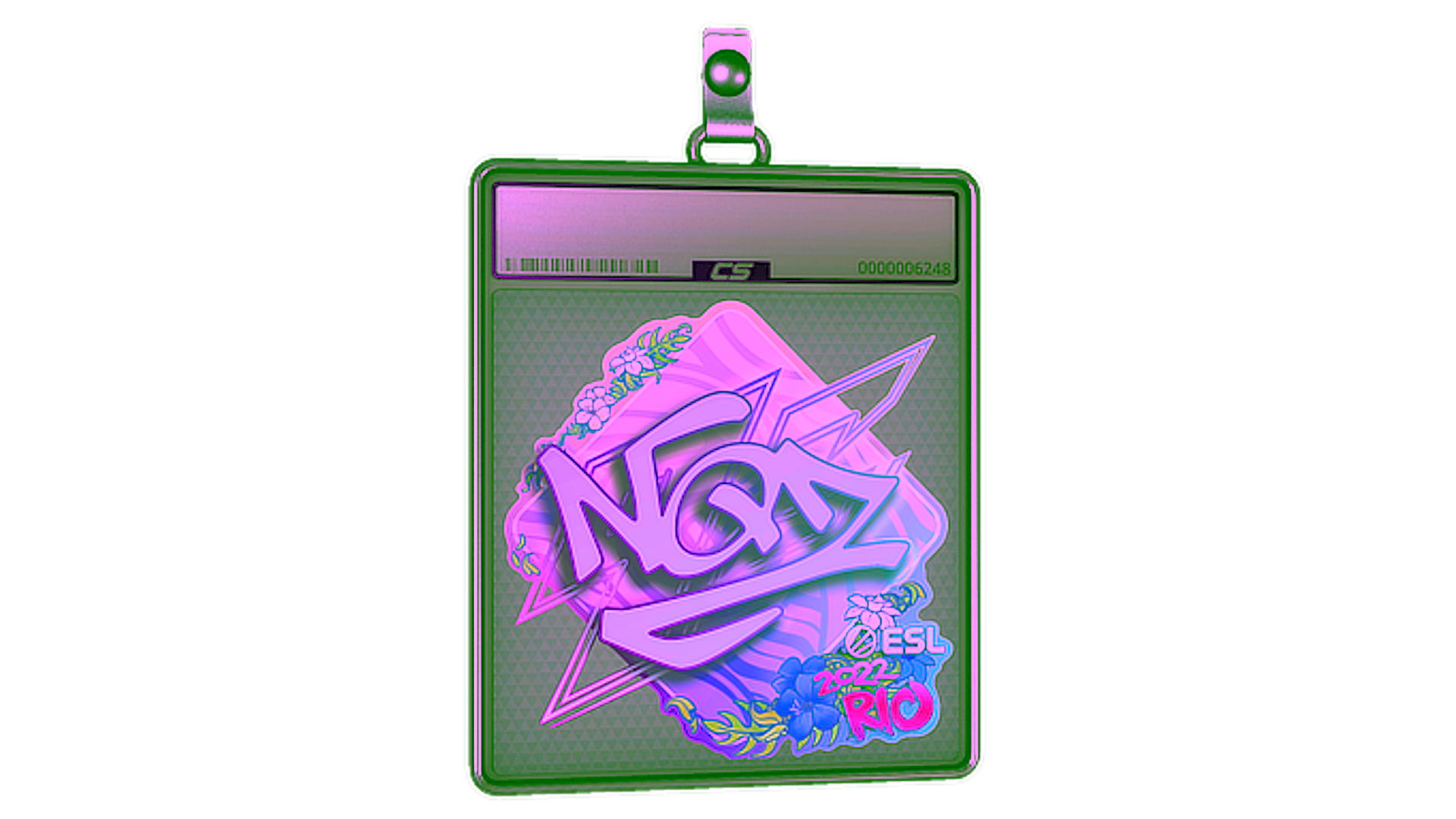 Display for Sticker Slab | NQZ (Holo) | Rio 2022