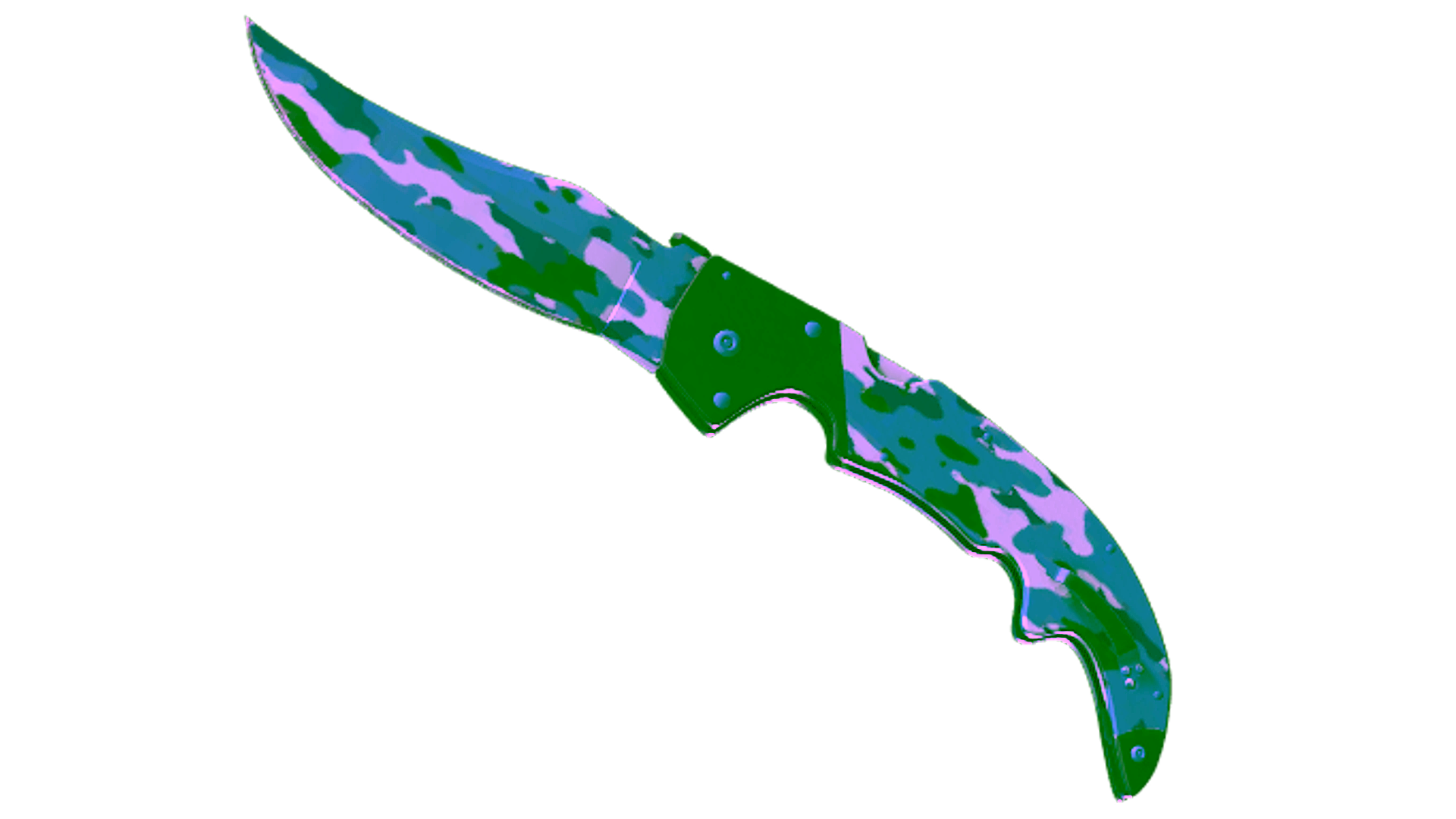 Display for ★ Falchion Knife | Bright Water (Minimal Wear)