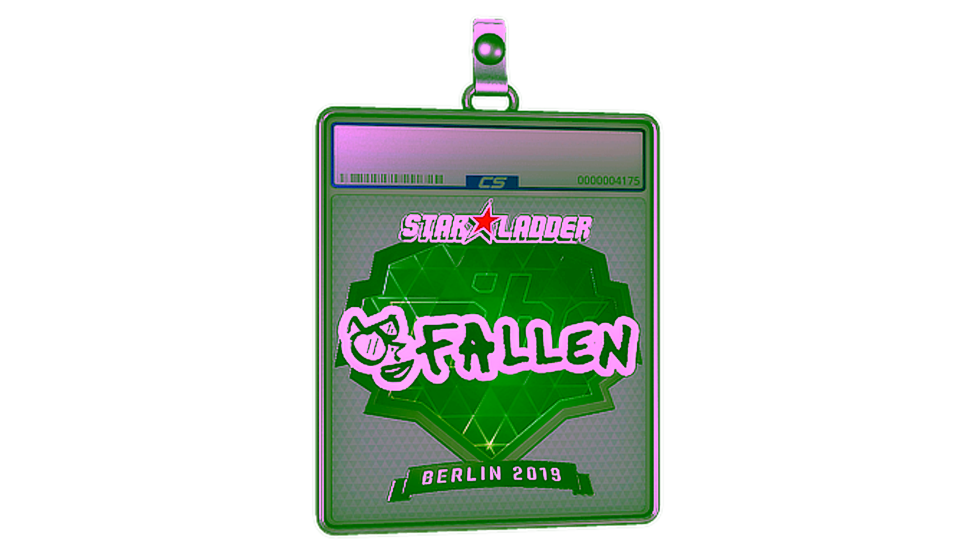 Exibição para Sticker Slab | FalleN (Foil) | Berlin 2019