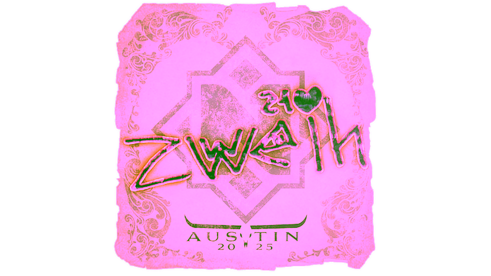 Display for Sticker | zweih | Austin 2025