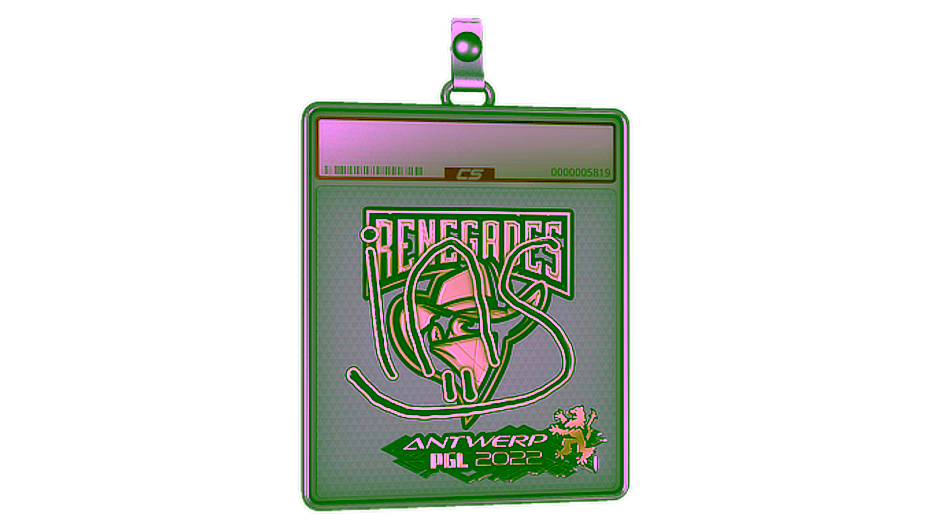 Visar för Sticker Slab | ins (Gold) | Antwerp 2022