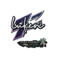 Sticker luken Antwerp 2022