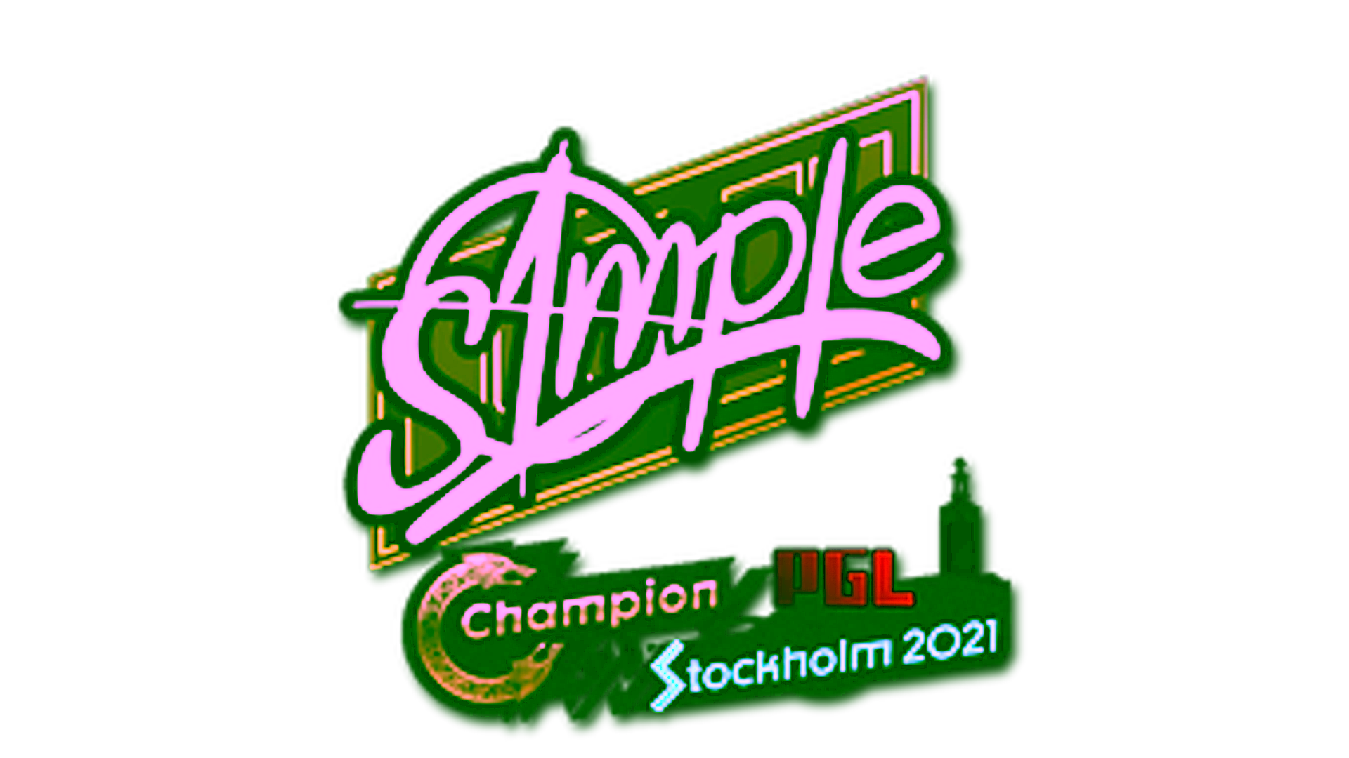 Display for Sticker | s1mple | Stockholm 2021